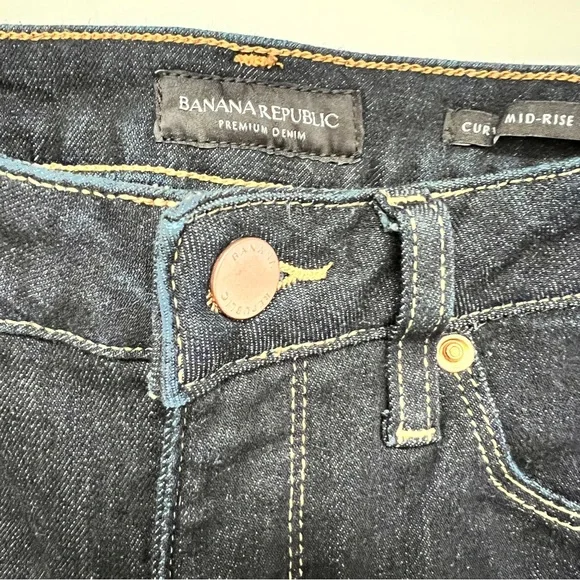 SOLD- Banana Republic Curvy Mid Rise Skinny Jeans - Picture 11 of 15